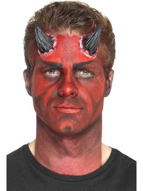 Latex Realistic Devil Horn Prosthetics Costume Wonderland