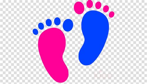 Baby Feet Silhouette Clipart Baby Foot Easy Pack Clip Glitter Baby