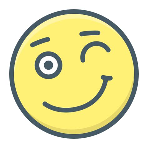 Emoji Wink Png Isolated Hd Png Mart