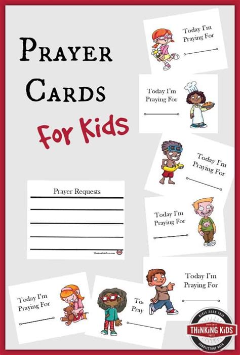 Check out our praying for you card selection for the very best in unique or custom, handmade pieces from our greeting cards shops. Prayer Cards for Kids and $500 PayPal Cash Giveaway {ends 12/10/16} - Homeschool Giveaways