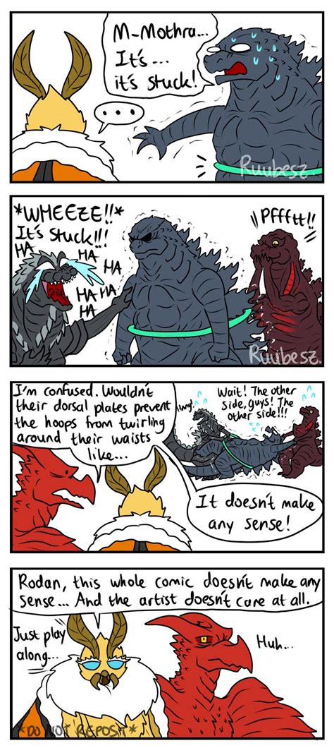 Ruubesz Draw On Twitter Godzilla Funny Godzilla Comics Godzilla