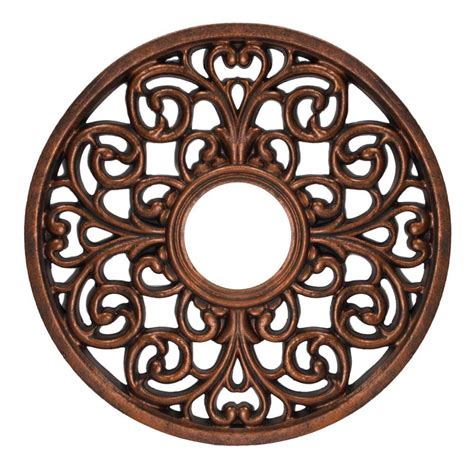 Use like stencils to paint, emboss, etch, inlay and sandblast stencil elegant design on walls, wood, glass. Westinghouse 16 in. Round Parisian Scroll Antique Bronze ...