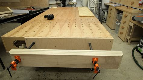 Maybe you would like to learn more about one of these? Easy, Strong, Huge Pipe Clamp Workbench Vise | Jays Custom ...