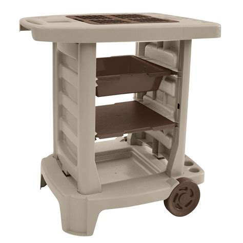 Check spelling or type a new query. Suncast Portable 33 in. x 33 in. Resin Garden Cart ...