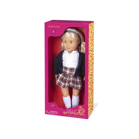 Emmeline Doll 18 Inch School Doll Blonde Hair Our Generation