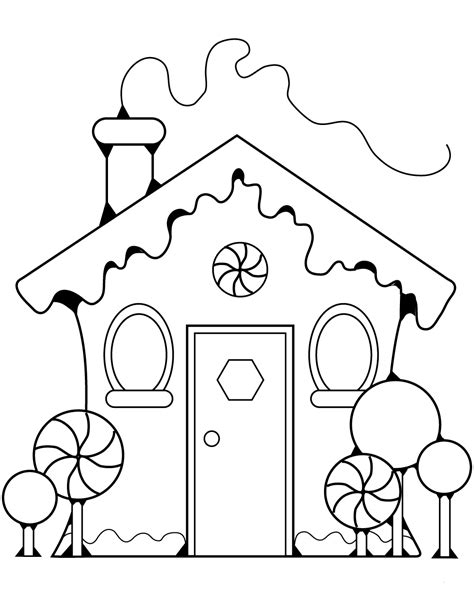 As an amazon associate i earn from qualifying purchases. 30 Free Gingerbread House Coloring Pages Printable