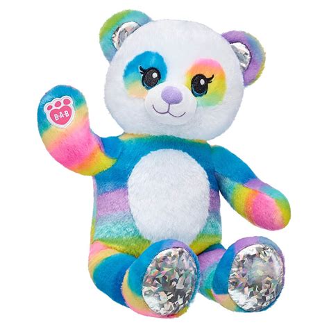 Rainbow Panda Plush Toy Shop Rainbow Friends At Build A Bear