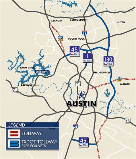 Map Of Texas Toll Roads Map