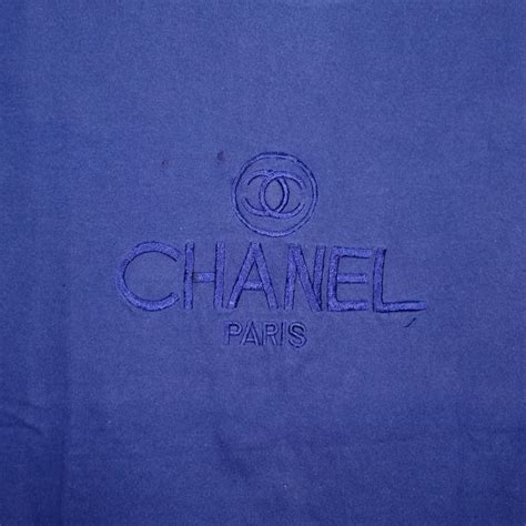Chanel Vintage Chanel Boutique Embroidered Logo Grailed
