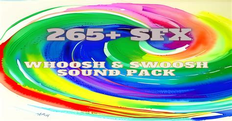 Whoosh And Swoosh Sound Pack 음향 효과음 Unity Asset Store