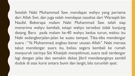 Perkembangan Dakwah Nabi Muhammad Saw Periode Mekkah Ppt Download