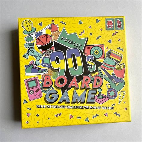 Totally 90s Board Game By Nest