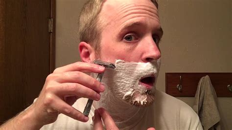 How To Shave With A Safety Razor Shaving Tutorial Youtube