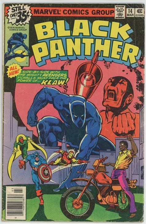 Black Panther 14 1977 30 Gdvg The Beasts In The Jungle Comic