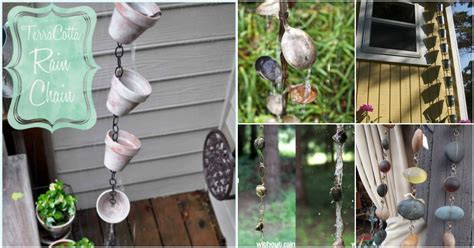Let me know what problems you had to contend with and what you may have used to achieve a finished result. 15 Simple DIY Rain Chains That Add Dramatic Flair To Your ...