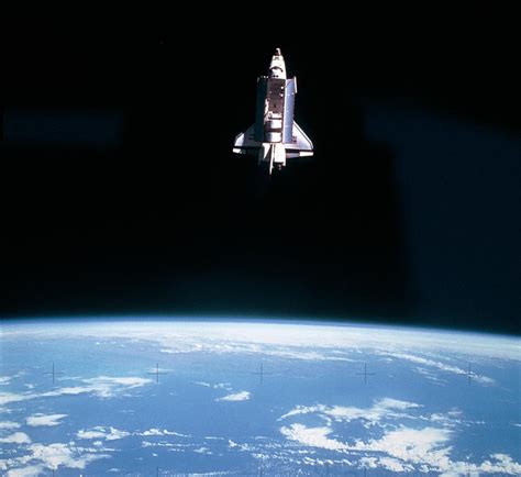 Space Shuttle Challenger During Mission Sts 7 Photograph By Nasa Pixels