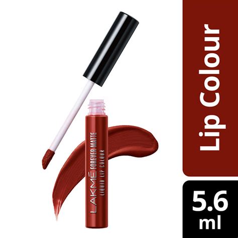 Buy Lakme Forever Matte Liquid Lip Colour Red Cherry 56 Ml Online