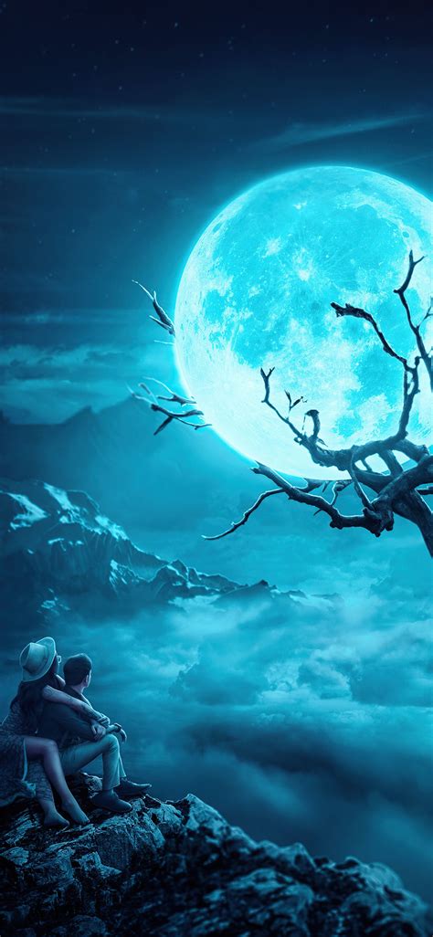 Top 79 Blue Moon Wallpaper Hd Vn
