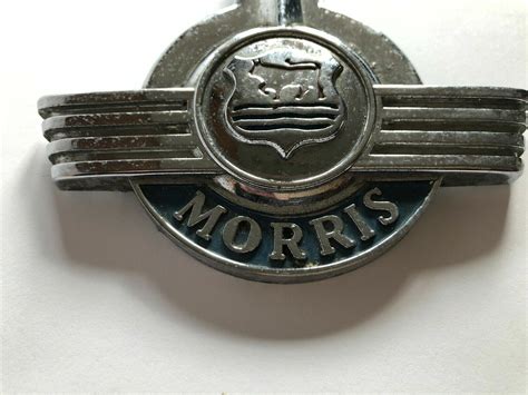 Morris Minor Motor Car Badge Emblem Devon Vintage Interiors