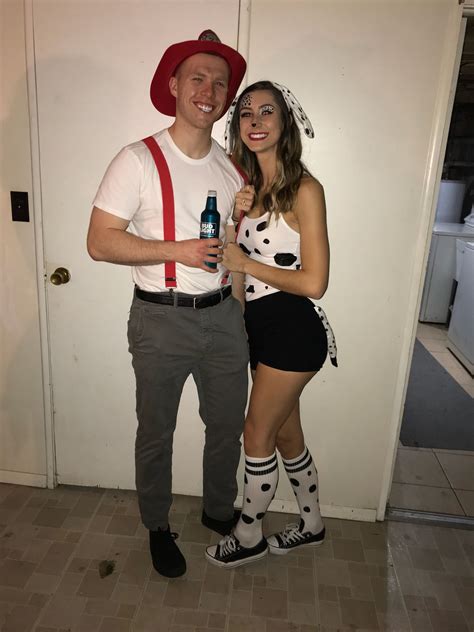 26 Dalmatian And Firefighter Costume