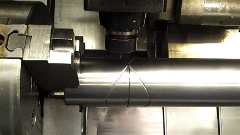 Machining Oil Grooves In Large Hinge Pin Youtube