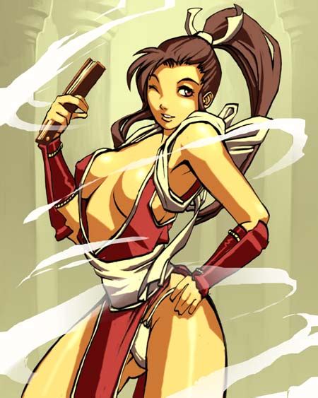 Shiranui Mai The King Of Fighters And More Drawn By Genzoman Danbooru