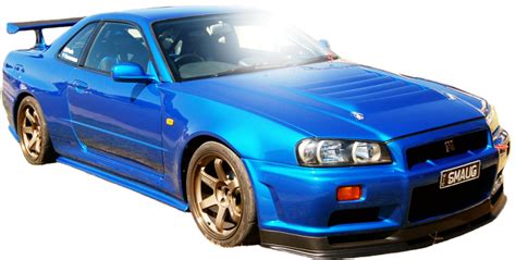 Nissan Skyline Gt R R34 Png Images Transparent Free Download Pngmart