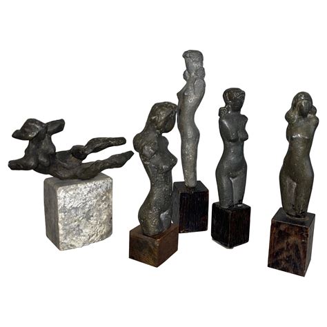 German Bronze Nude The Angler By Gunther Gera At 1stDibs
