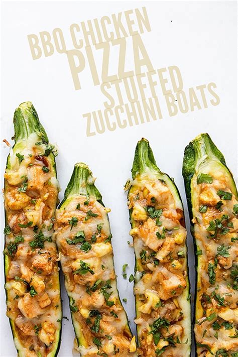 Check spelling or type a new query. BBQ Chicken Pizza Stuffed Zucchini Boats