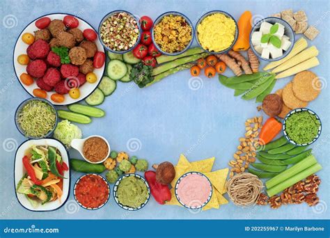 Healthy Lifestyle Vegan Food For Good Health Stock Image Image Of
