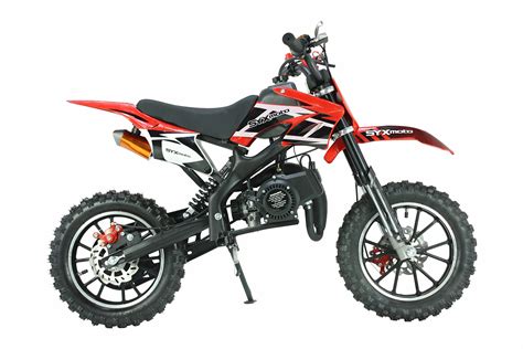 Buy Syx Moto Kids Mini Dirt Bike Power 2 Stroke 50cc Motorcycle Hole
