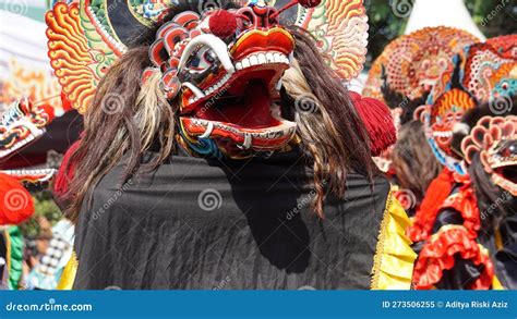 The Perform Of 1000 Barong Dance Barong Is One Of The Indonesian