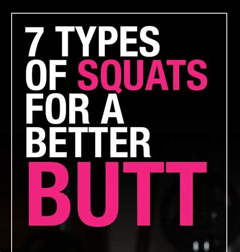 WE HEART IT 7 Types Of Squats For A Better Butt