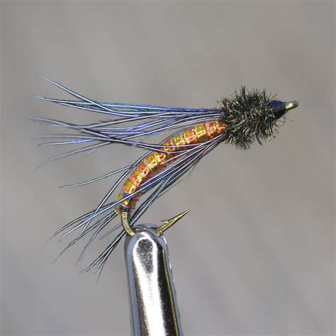 Wet Fly For Rainbow Trout Emerger Fly Pattern Chironomid Etsy Fly