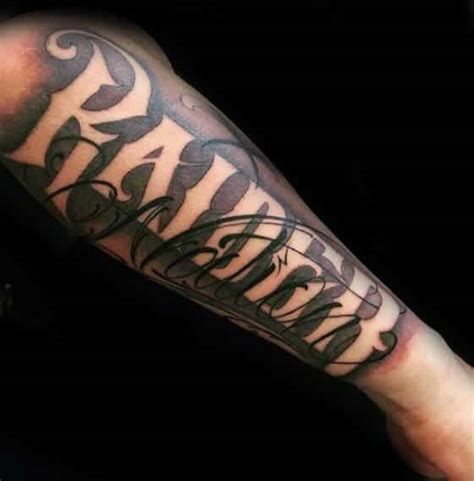 Tattoos that also include graphics may need fonts that work well with the images and not clash. Tattoo Fonts Ideas for Men - Ideas and Designs for Guys