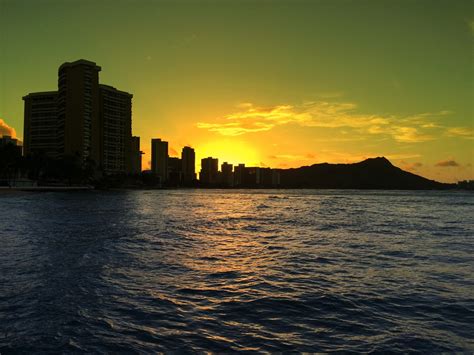 Aloha From Hawaii Sunrise In Oahu