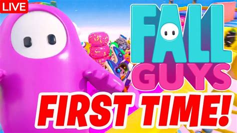 Playing Fall Guys For The First Time Youtube