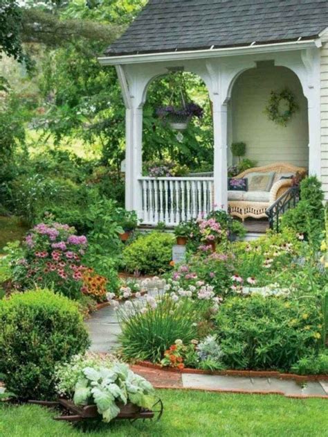 42 Fantastic Cottage Garden Ideas To Create Cozy Private Spot Cottage