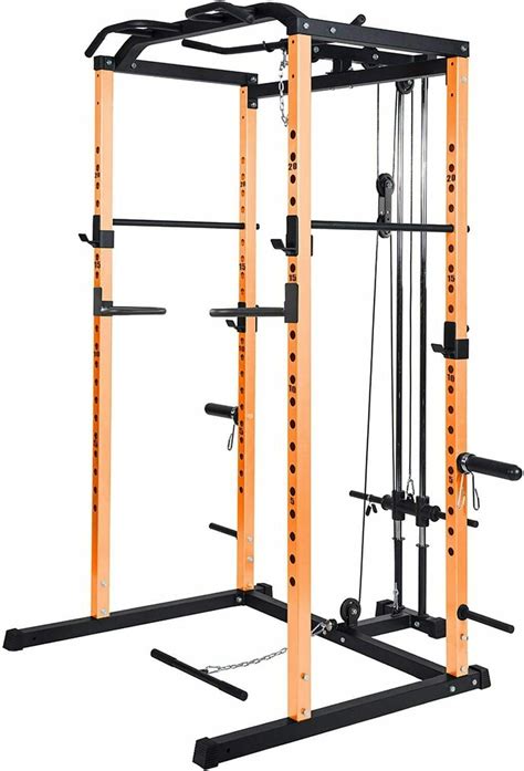 Power Rack Power Cage 1000 Pound Capacity Home Gym Equipment Exercise