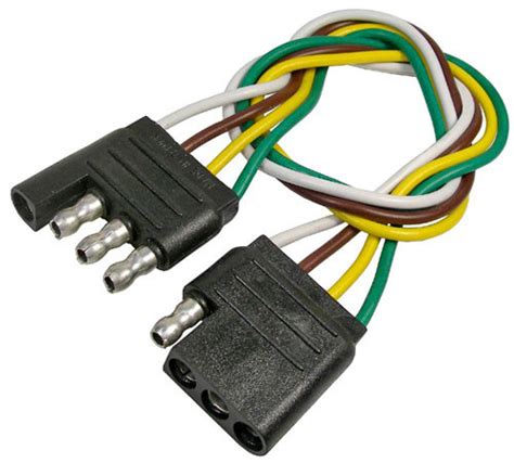4 Way Molded Trailer Wiring Connector The Repair Connector Store