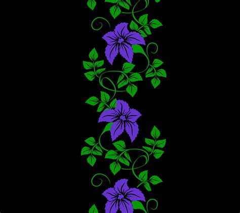 Vines Cute Flower Girly Purple Vine Hd Wallpaper Peakpx