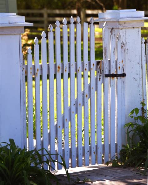 1081 White Picket Fence Gate Stock Photos Free And Royalty Free Stock