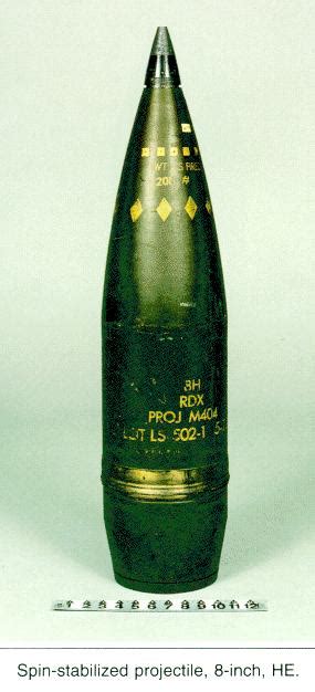 M650 203mm 8 Inch Projectile