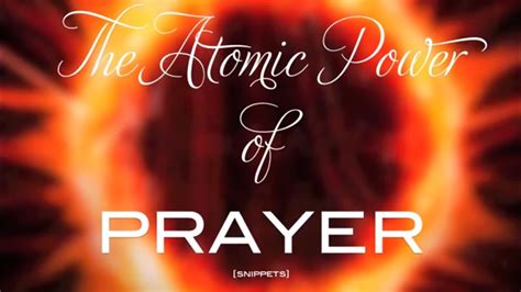 The Atomic Power Of Prayer Ambassador Cindy Trimm Youtube