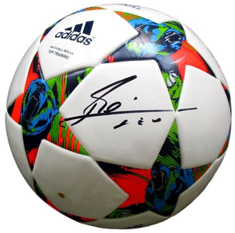 Lionel Leo Messi Signed 2015 Berlin Finals Adidas Soccer