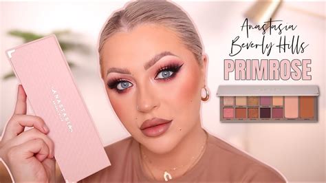 anastasia beverly hills primrose eyeshadow palette first impressions and tutorial youtube