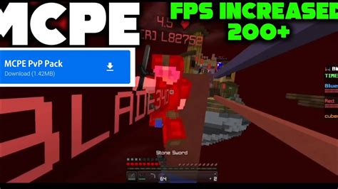 Best Pvp Texture Pack For Mcpe Minecraft Pvp Pack 119 Fps Boost