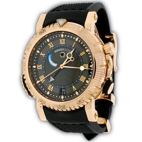 Breguet Marine Royale Alarm Rose Gold 45mm Automatic Mens Watch 5847BR ...