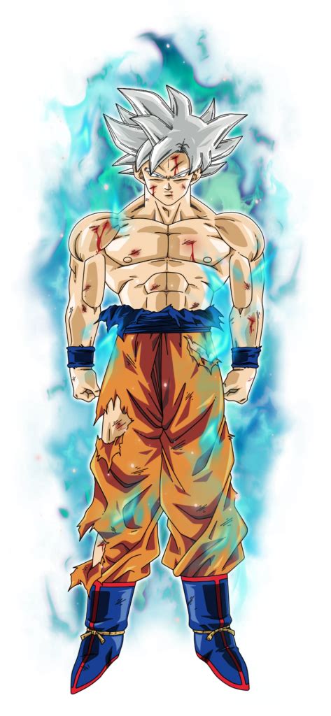 Goku Ultra Instinto Dominado Png