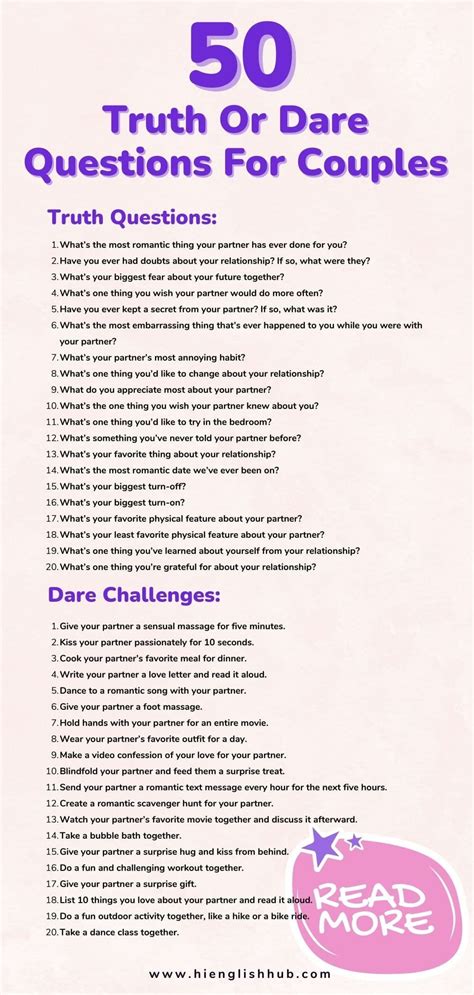 Best Truth Or Dare Questions For Couples Dare Questions Good Truth Or Dares Truth Or Dare